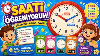 Bu Videodan Sonra Saatleri Öğreneceksin- Saatleri öğreniyorum 4. sınıf