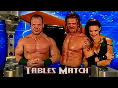Chris Benoit vs Edge Tables Match RAW May 30,2005