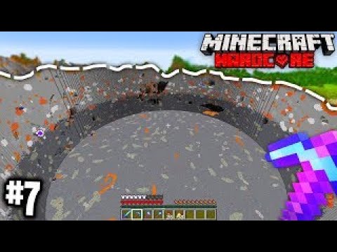 Insane Minecraft Hardcore: Mining 1,331,147 Blocks!