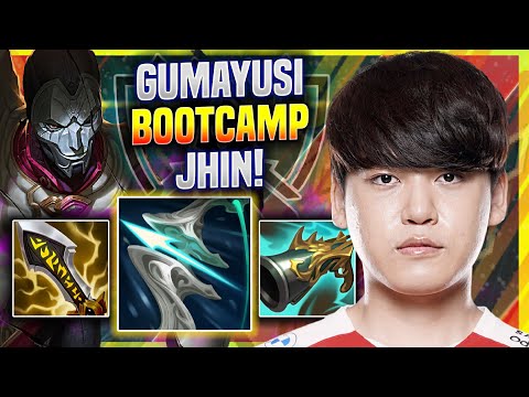GUMAYUSI CRAZY JHIN IN EUW WORLDS BOOTCAMP! - T1 Gumayusi Plays Jhin ADC vs Ashe!