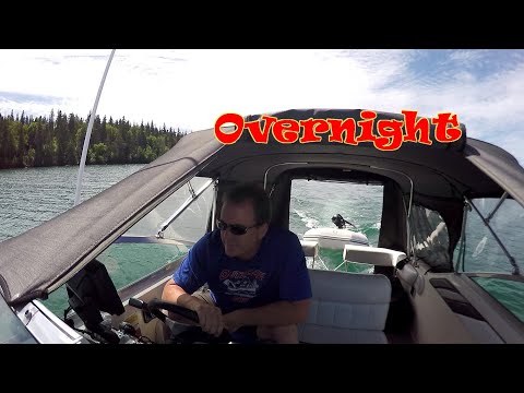 First Overnight trip Sea Ray Sundancer 230 Lake Superior Ontario