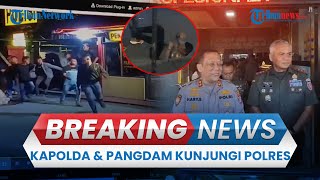 BREAKING NEWS: Pangdam VI Mulawarman & Kapolda Kaltara Datangi Polres Tarakan seusai Penyerangan
