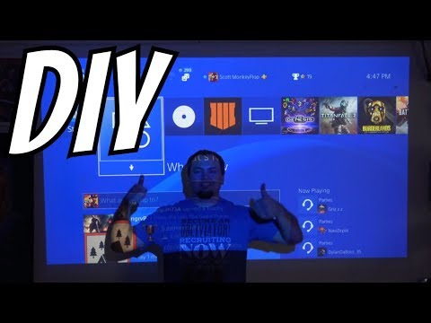 DIY What Paint to use for BEST Projector Screen - Home Theater Projector used for Gaming  Movies