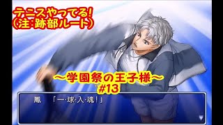 テニスやってる！【実況】テニスの王子様～学園祭の王子様～＃13