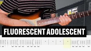 Fluorescent Adolescent Artic Monkeys Guitar Tab Cover Lesson Tutorial