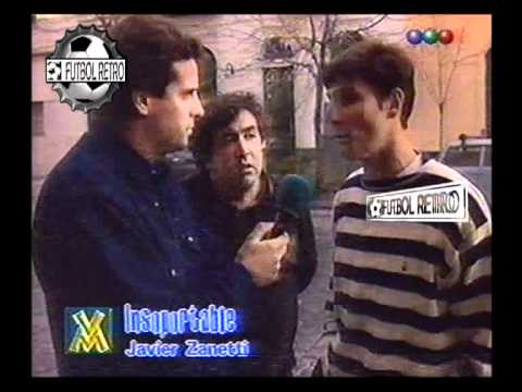 Javier Pupi Zanetti  en VideoMatch 1998 FUTBOL RETRO