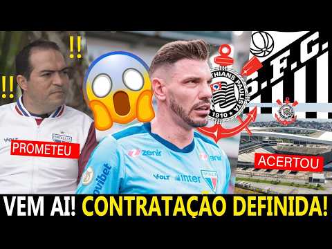 Corinthians has signed another reinforcement! Alisson is in their sights! Corinthians at Vila Bel...
