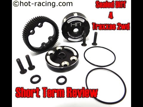 Hot Racing Sealed Diff Case for all Traxxas 2wd   SHORT TERM REVIEW