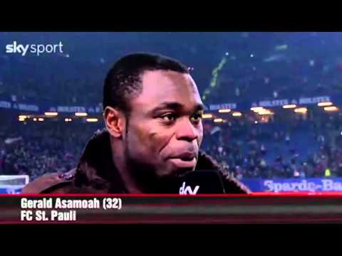 HSV 0:1 St Pauli  (Das Tor, das Reinhardt Interview und Asamoah der König von St. Pauli)