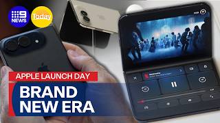 Apple unveils brand new foldable iPhone | 9 News Australia