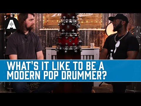 What's It Like To Be A Modern Pop Drummer? - Rob Meets Julian Chambers