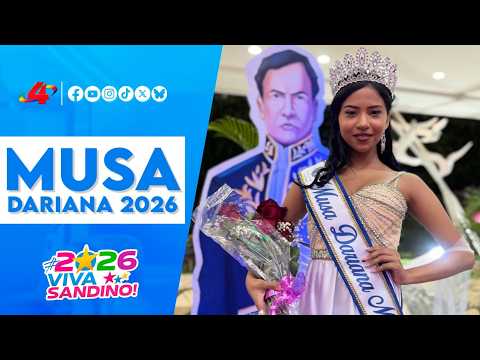 Elección Musa Dariana 2026: Génesis Matamoros representa el Legado de Darío 📖3