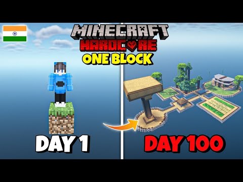 ANGRY OP - I SURVIVED 100 DAYS ON ONEBLOCK IN MINECRAFT HARDCORE | ANGRY OP