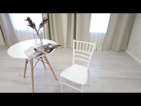 Кухонный стул CHAVARI (mod. 101) пластик, 40х49х88 см, White (Белый) арт.20048 в Копейске - видео 11