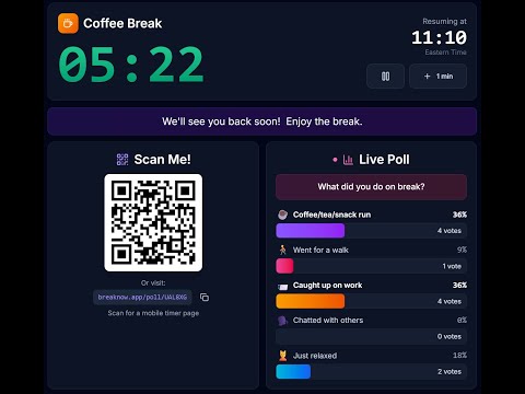 BreakNow video preview