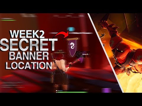 SECRET BANNER WEEK 2 SEASON 8 LOCATION GUIDE Fortnite Find the Secret Banner in Loading Screen 2
