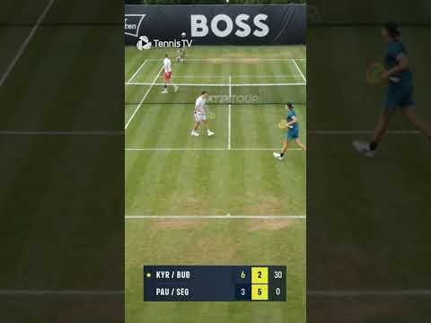 Underarm Serves. Every Point. For A Full Game. 😭