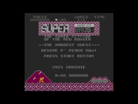 SMB Hack Longplay - Super Mario Bros: The Super Revenge of the Red Bowser