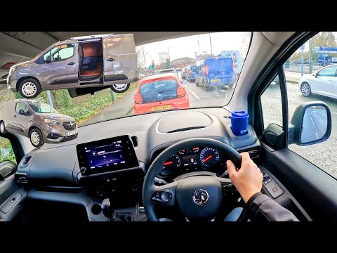 2021 Vauxhall Opel Combo E 1.5 TD 100HP | FP POV Drive 4K