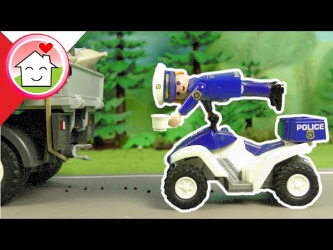 Playmobil Policja po polsku Sierżant Overbeck - Złodziej kawy - Rodzina Hauserow