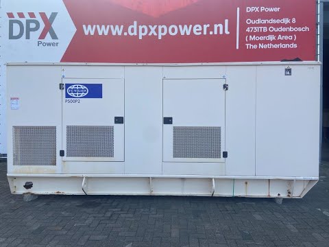 DPX Power: FG Wilson P500P2 - 500 kVA Generator Set - DPX-12377