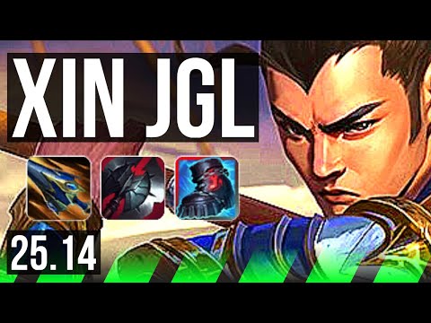 XIN ZHAO vs TRUNDLE (JGL) | Legendary | KR Master | 25.14