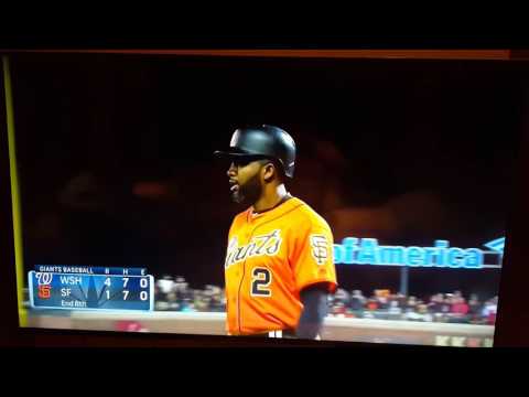 Nationals turn 3-5 triple play against Giants!