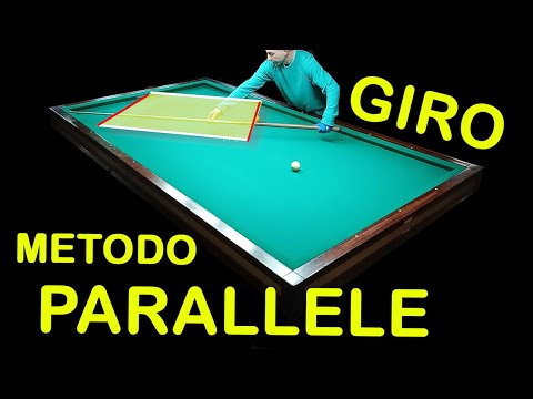 parallel bar method round (billiard lessons 25)