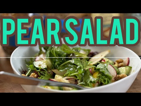 The most simple Pear Salad!