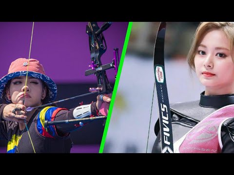 Valentina Acosta atau Tzuyu twice ?? | Most Beautiful Archery