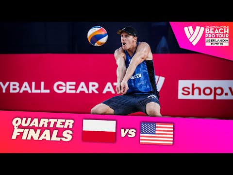 Łosiak/Bryl vs. Schalk/Bourne - Quarter Finals Highlights Uberlandia 2023 #BeachProTour