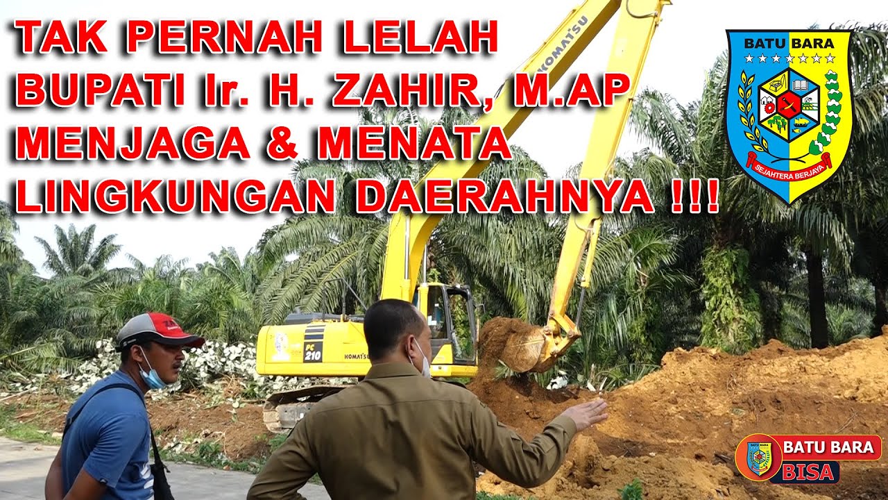 BUPATI TURUN LANGSUNG MENATA LINGKUNGAN BATU BARA !!!