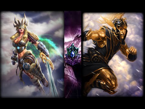 Smite - Masters Ranked Joust #3 - Freya vs Mercury