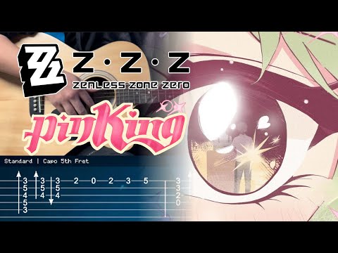 Caesar EP - pinKing (Zenless Zone Zero) | Fingerstyle Guitar TAB
