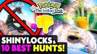 They SHINY LOCKED EVERYTHING... HUGE FAIL! Best Shiny Hunts for Pokemon Indigo Disk DLC!