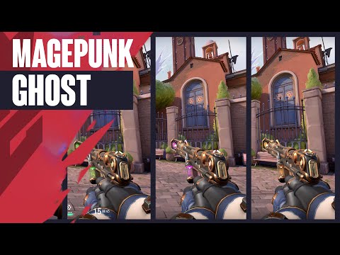Magepunk Ghost Skin Showcase - Valorant Magepunk Skins
