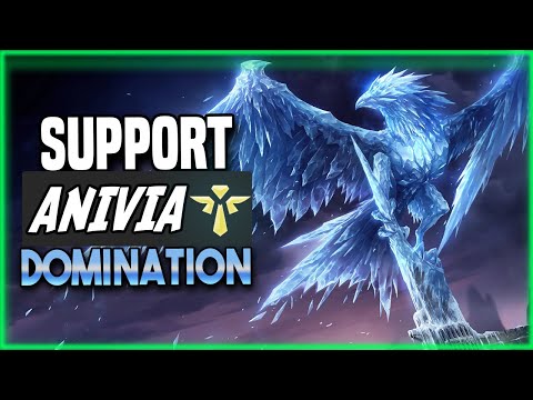 MAKING ANIVIA SUPPORT LOOK OP VS THIS HIGH ELO BOT LANE - League of Legends