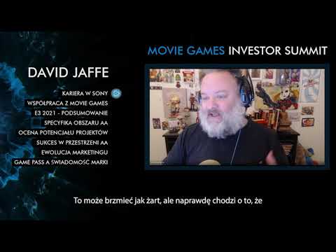 Movie Games Investor Summit 2021 – [2/5] David Jaffe & Maciej Miąsik, Movie Games