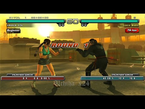 25_4 Julia Ryona vs Dragunov - Tekken 5 Dark Resurrection PS3 HD 2022 ( Uchiha x24 )