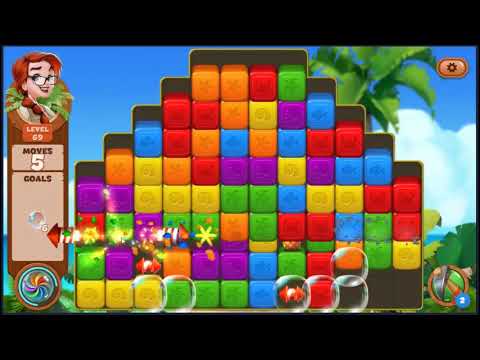 Lost Island Blast Adventure Level 69 - NO BOOSTERS 🏝️ | SKILLGAMING ✔️