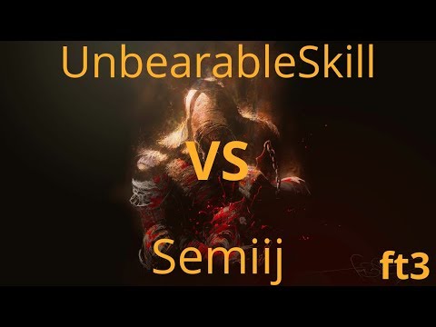 MKX - UnbearableSkill vs Kinetic_Semiij ft3 (Destroyer's resurrection tournament finale)