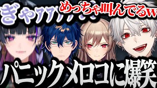 【面白まとめ】パニックを起こしたメロコに爆笑する葛葉www【にじさんじ/切り抜き/Vtuber】