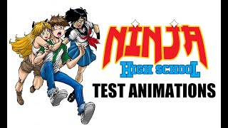 NINJA HIGH SCHOOL test animations