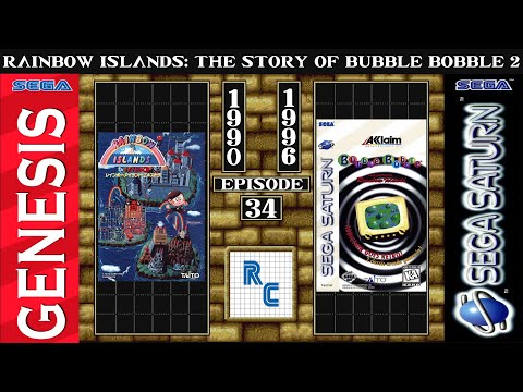 Sega Genesis Vs Sega Saturn - Rainbow Islands: The Story Of Bubble Bobble 2