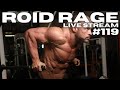 ROID RAGE LIVE STREAM Q&A #119 | POSING FOR CARDIO | HOW TO HAVE PAINLESS INJECTIONS | INSULIN USE