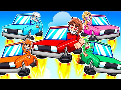 Spending $287,183,832 In FLYING CAR Simulator With MY CRAZY FAN GIRLS...
