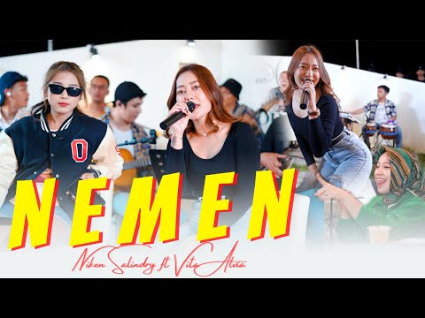 Niken Salindry ft Vita Alvia - NEMEN | Ngomongo njalukmu piye (Official music video ANEKA SAFARI)