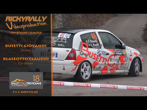 OBC  BUSETTI - BLASEOTTO // 18° Rally Colli Trevigiani 2022 // P.S.5 Montello