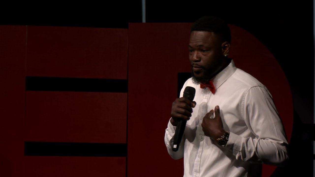 Becoming a Black man in America | SirDiamond Jones | TEDxAkron