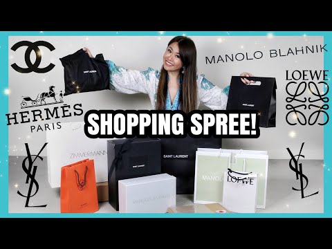 DESIGNER SHOPPING SPREE! 🛍 Luxury Haul ft YSL, Hermes, Chanel | + HIGHEST FARFETCH COUPON CODE*